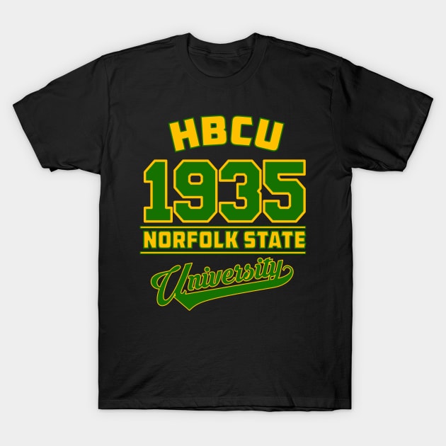 Norfolk State 1935 University Apparel T-Shirt by HBCU Classic Apparel Co